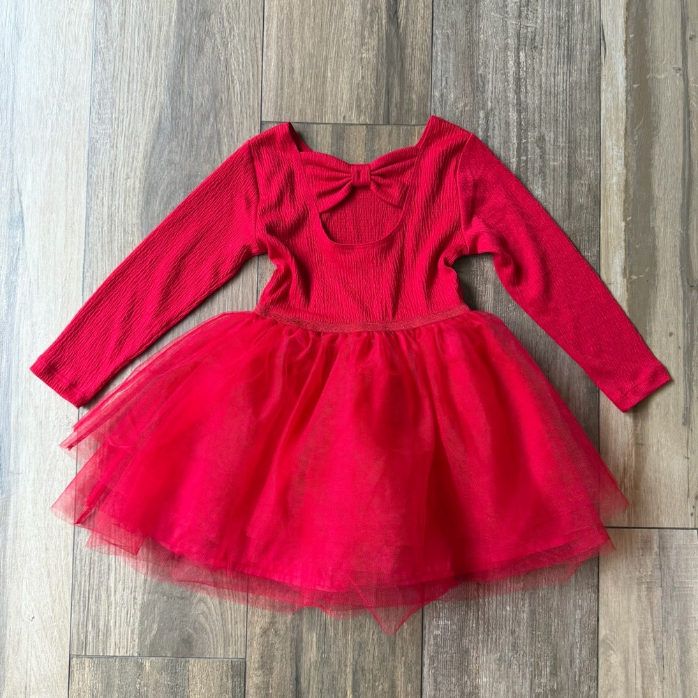 H&M Red Bow Dress